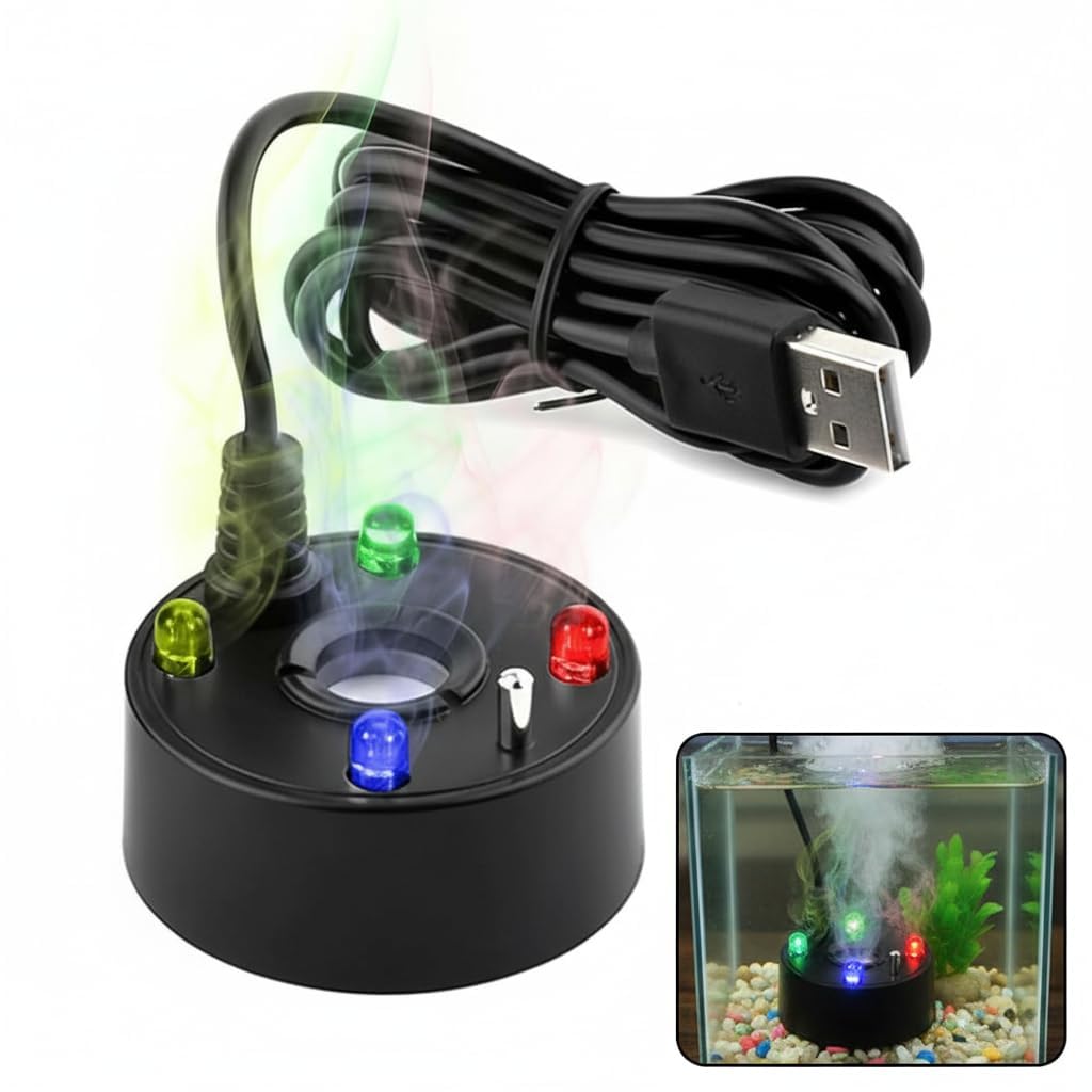 Terrarium Fogger Ultrasonic - Pompa Udara Akuarium USB 5V Baru