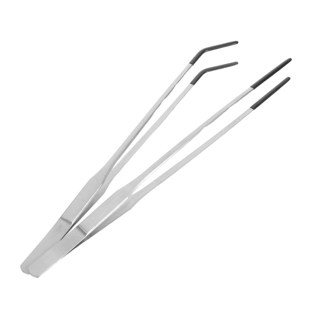 2 Buah Pinset Pemberi Makan Ak - Feeding Tong Stainless ulasan dan harga