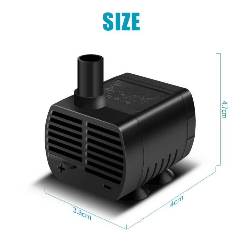 Pompa air akuarium tanpa sikat - Terrarium Fogger Ultrasonic ulasan dan harga