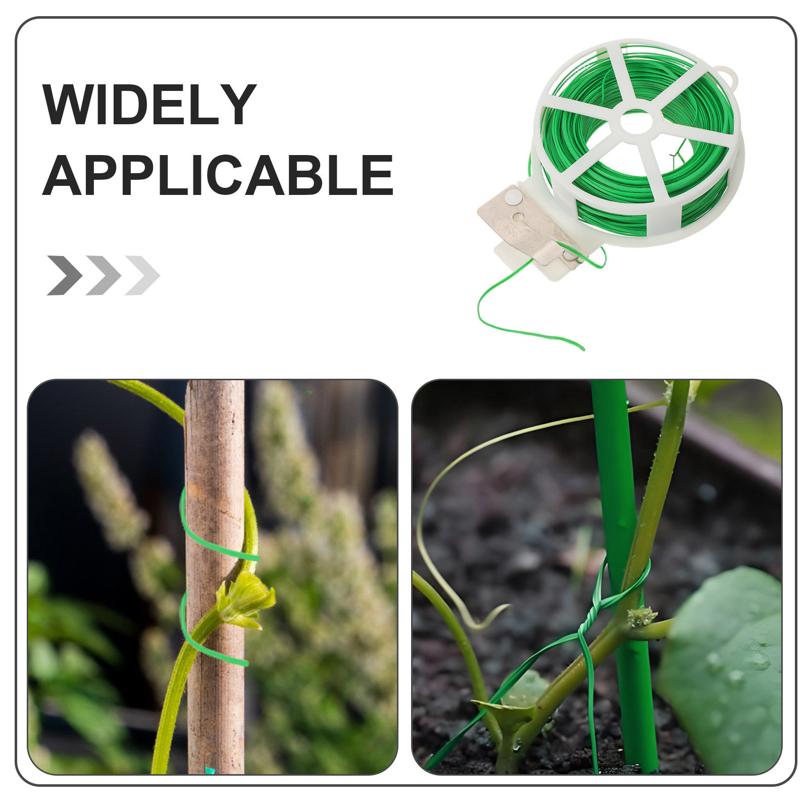 4 Gulungan Kawat Taman Berlapi - Vine Climbing Plastic ulasan dan harga