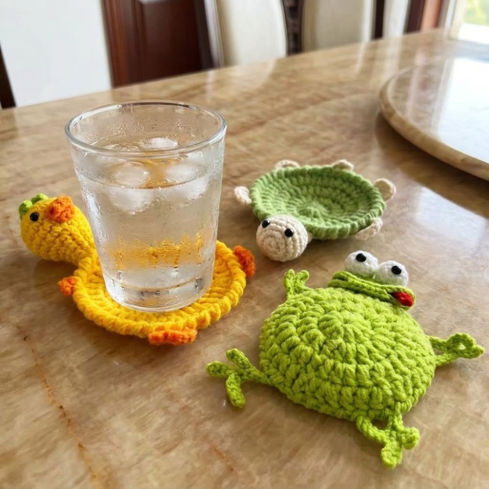 Alas Cangkir Rajut Lucu Bentuk - Water Dish Reptile ulasan dan harga